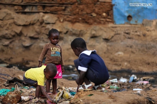 Kibera slum: biggest slum in Africa