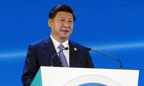 President Xi addresses APEC CEO summit