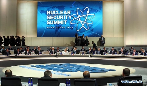 Xi attends closing session of 4th Nuclear Security Summit in Washington DC