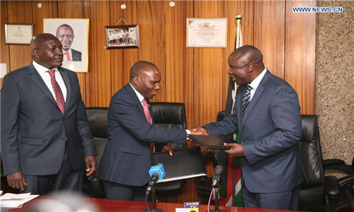 Un Kenya Sign Deal To Support Drought Response Global Times