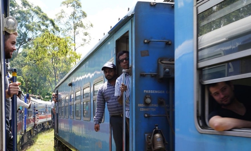Chinese Made Train Makes Mountain Rail Travel In Sri Lanka