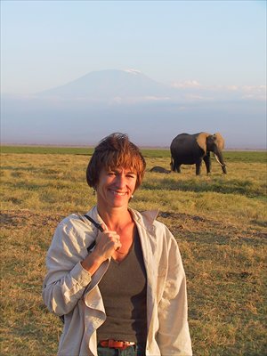 Poole's love affair with elephants began as a child growing up in Kenya. Photo: Courtesy of Petter Granli