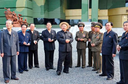 According to KCNA, DPRK's top leader Kim Jong Un inspected the newly-built e-library at the Exhibition of Arms and Equipment of Korean People's Army (KPA) on August 31. During the inspection, Kim stressed the importance of defense industry development and modernization of KPA technical equipment. Photo: Xinhua
