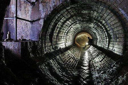 Australian underground drainage tunnel which is called “cave” by people who are interested in urban exploration Photo: Xinhua
