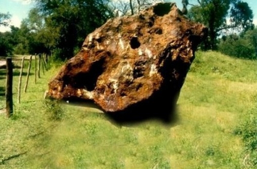 El Chaco Meteorite with an estimated mass of over 37 tons (Argentina,1969).(Source:gmw.com)