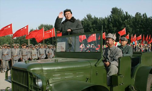 A scene from The Founding of a Republic.