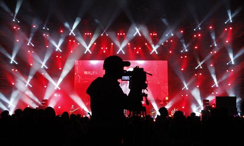 A show at last year's 500 KM City Music Festival in Kunming, Yunnan Privince