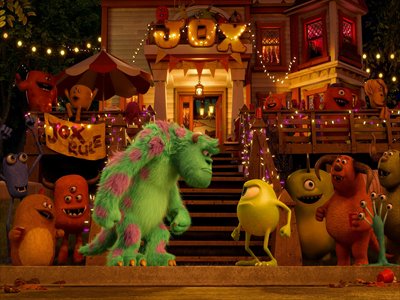A scene from <em>Monsters University</em>  Photo: IC