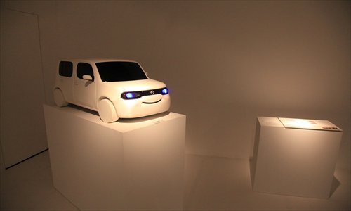 Design works by Kenya Hara on show at the exhibition 
Photos: Courtesy of the art space