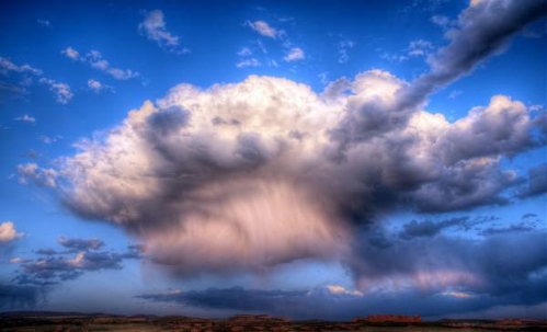 The fallstreak&nbsp;above Wyoming, USA&nbsp; (Source: www.gmw.cn)