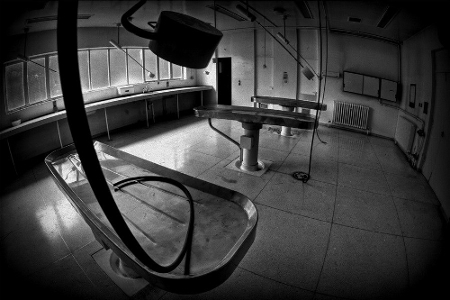 Harold Wood Hospital Morgue, Essex, England