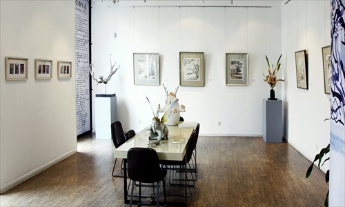 The interior of Hwas Gallery