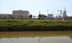 The Japan-based Oji Paper Group that was at the heart of mass protests in Qidong. Photo: Cai Xianmin/GT