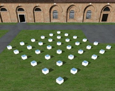 Square Garden by Wang Yun