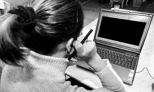 Being an online fiction writer can be a lucrative career, but few authors make a substantial living from it. Photo: CFP