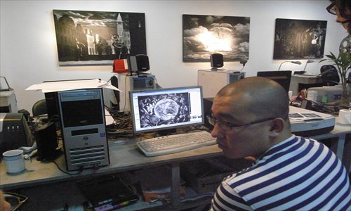 Young Chinese artist Sun Xun