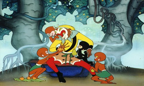 The 1962 version of Uproar in Heaven. Photo: Courtesy of Shanghai Animation Film Studio