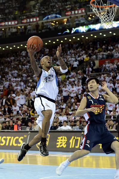 Stephon Marbury of the CBA team Beijing Ducks   Photo: IC