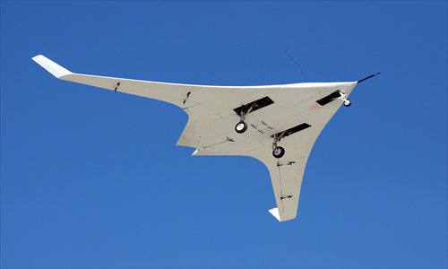 The prize-winning UAV that was built by the team at Shenyang Aerospace University.
Photos: Courtesy of Chen Xiao