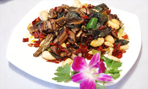 Finless eel braised in soy sauce