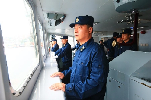 Zhang Changlong, captain of commander ship 