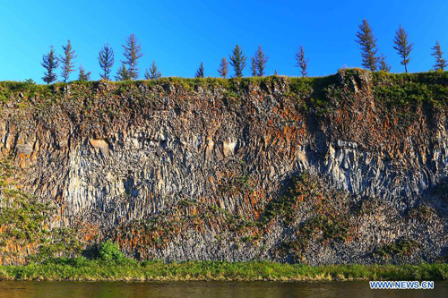 Photo taken on August 26, 2012 shows a scenery of 