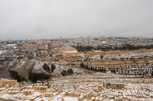 Heaviest snow storm hits Jerusalem since 1953 - Global Times