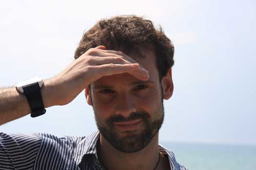 Philip Knight, director of The Dumb Waiter. 

