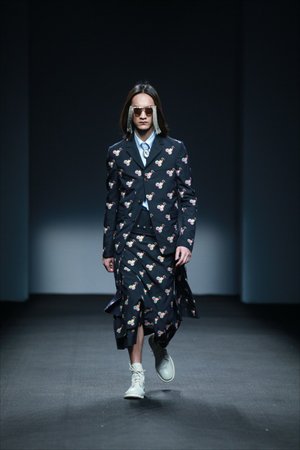Designs from Sankuanz by Shanghai-based designer Shangguan Zhe Photos: CFP and courtesy of SFW