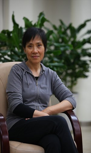 The Chinese-American writer Anchee Min Photo: Cai Xianmin/GT