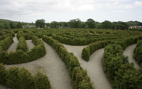 Peace Maze in Castlewellan Forest Park (Photo Source: forum.news.cn)