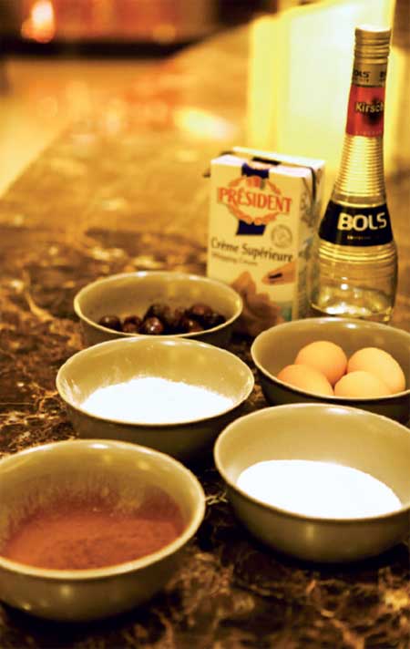 Christmas Forest Roulade. Photo: Guo Yingguang/GT