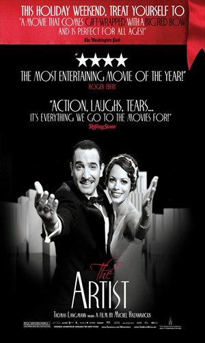A promotional still from The Artist
