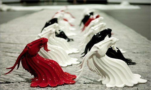 Simon Ma's artworks on show