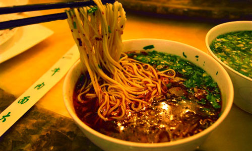Lanzhou hand-pulled beef noodles. Photo: CRIENGLISH.com