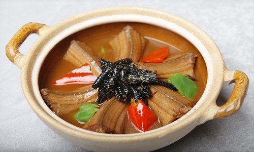 Snake meat casserole is high in protein and may be good for your skin. Photo: IC