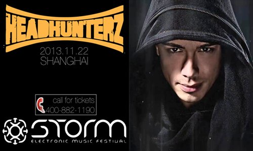 Headhunterz will attend the two-day Storm Festival. Photos: Courtesy of the organizers