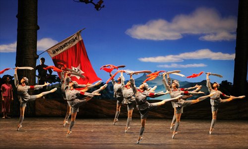 Scenes from The Red Detachment of Women Photos: Courtesy of Liu Xiaoyi
