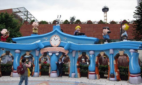 Dolls of cartoon characters of 