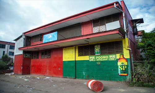 A view of a bakery where four Chinese expatriates were murdered in Port Moresby on Wednesday. Four Chinese nationals have been hacked to death in Port Moresby, with one reportedly beheaded in an attack condemned as 