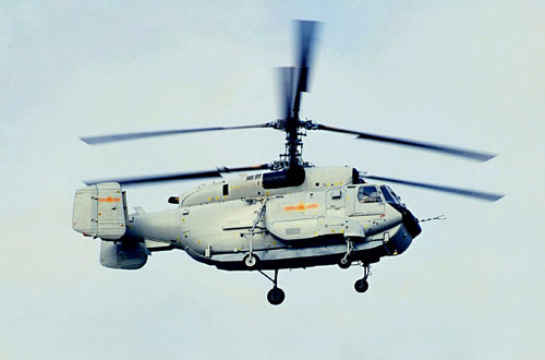 Ka-31 radio reconnaissance helicopters. Photo:ifeng.com