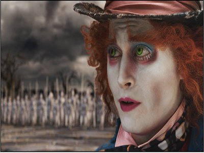 Johnny Depp stars in <i>Alice in Wonderland</i> (2010). Photo: IC 