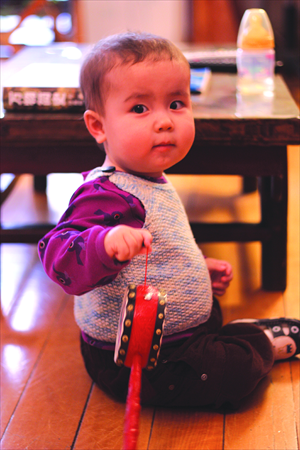 Louis Deng Rom Gjeroe
Born: March 30, 2012
Nationality: Chinese and Danish
When Louis was first born, he looked 100 percent Chinese. After a year, he started to grow more and more like his father.
Photo: Courtesy of Amcare