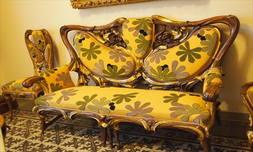 Furniture in Casa Mil&agrave; Photo: Li Hongwei/GT