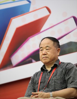 Nobel-winning writer Mo Yan Photo: CFP