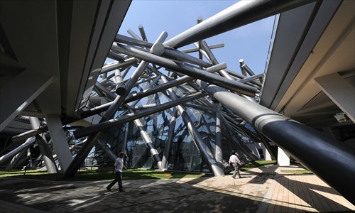 The art museum in Hefei.Photo: CFP