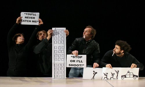 The Table, performed by the UK's Blind Summit Photos: Courtesy of 1933 Shanghai