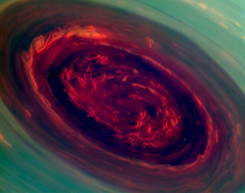 Saturn's hurricane(Source: huanqiu.com)