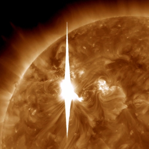 Solar storm(Source: huanqiu.com)