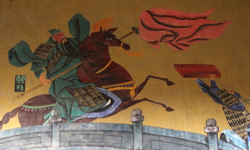 In his podcast, amateur historian Laszlo Montgomery tells of fascinating characters from Chinese history such as Guan Yu (pictured). Photo: IC